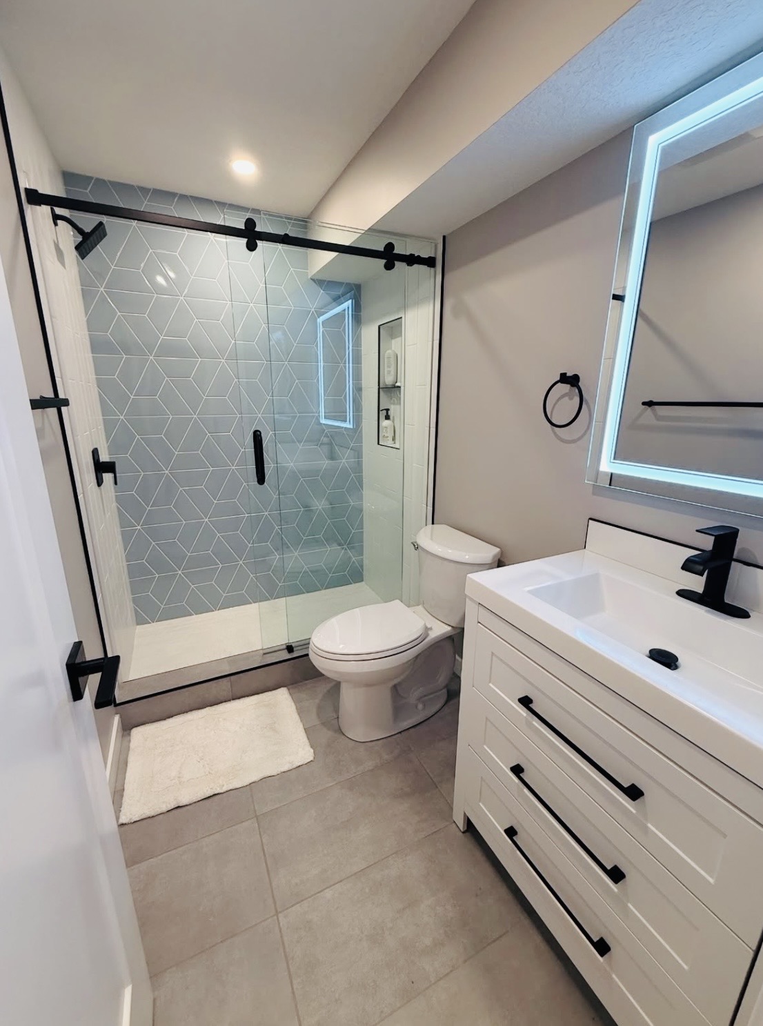 Bathroom tile installation Denver