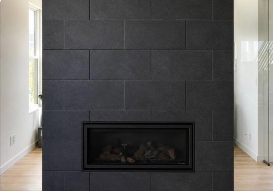 Fireplace stone and tile installation Denver